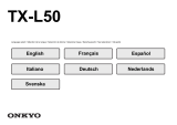 ONKYO TX-L50 Manual de usuario