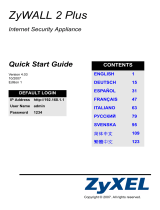 ZyXEL Communications ZyWALL 2 Plus Guía de inicio rápido