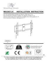 Mounting Dream MD2263-LK Manual de usuario
