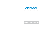Mpow BH015B Guía del usuario