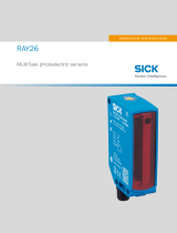 SICK RAY26 MultiTask photoelectric sensors Instrucciones de operación