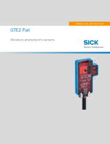 SICK GTE2 Flat Instrucciones de operación