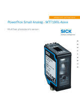 SICK PowerProx Small Analog - WTT190L-Axxxx Instrucciones de operación