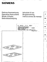 Siemens ek125501 El manual del propietario