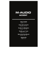 M-Audio Accent El manual del propietario