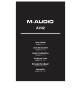 M-Audio AV42 Manual de usuario