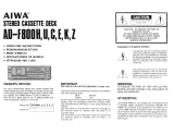 Aiwa AD-F 800C El manual del propietario