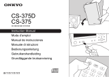 ONKYO CS-375 Manual de usuario