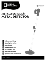 National Geographic Metal Detector for Children El manual del propietario