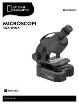 National Geographic 40-640x Microscope El manual del propietario