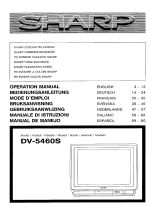 Sharp DV5460S El manual del propietario