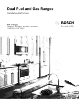 Bosch HDI8054U/03 Guía de instalación