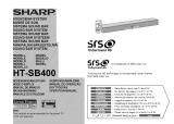 Sharp HT-SB400 El manual del propietario