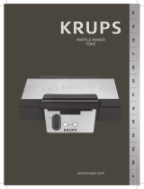 Krups WAFELAPPARAAT GRCIC FDK2 El manual del propietario