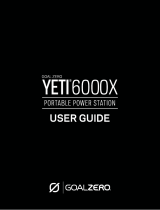 Goal Zero Yeti 6000X Manual de usuario