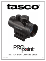 Tasco ProPoint TRDPCC Red Dot Sight Manual de usuario