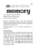 Ravensburger Lion King memory El manual del propietario