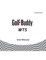 Golf Buddy WT5 Manual de usuario
