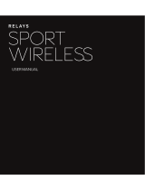 Sol Republic relays sport wireless Manual de usuario