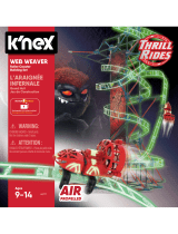 K'Nex WEB WEAVERRoller Coaster Manual de usuario
