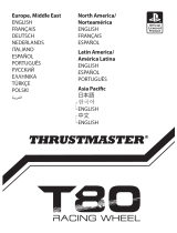 Thrustmaster T80 Ferrari 488 GTB Edition Manual de usuario
