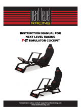 Next Level f-gt simulator cockpit Manual de usuario