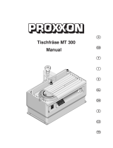 Proxxon MT 300 Manual de usuario