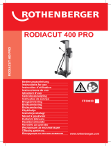 Rothenberger RODIACUT 400 PRO Manual de usuario