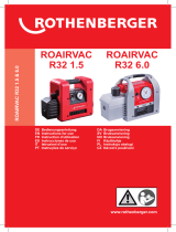 Rothenberger Vacuum pump ROAIRVAC Manual de usuario
