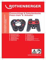 Rothenberger Press collar Standard Typ M set Manual de usuario