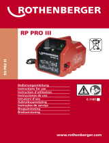 Rothenberger Testing pump RP Pro Manual de usuario