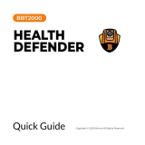Brinno BBT2000 Health Defender Kit Guía del usuario