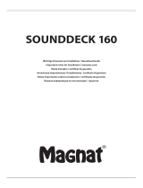 Magnat Audio Sounddeck 160 El manual del propietario