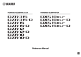 Yamaha DZR15 Manual de usuario