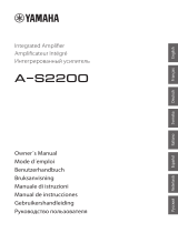 Yamaha A-S2200 El manual del propietario