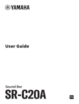 Yamaha SR-C20A Guía del usuario