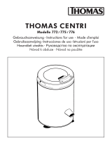 Thomas CENTRI 776 SEK El manual del propietario