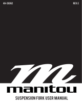 Manitou Technical Reference 100 MACHETE 27.5 El manual del propietario