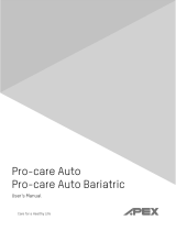 Apex Digital Pro-care Auto Bariatric Manual de usuario