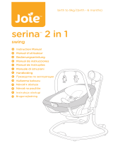 Joie Serina 2 in 1 Swing Manual de usuario