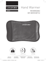 LANAFORM LA180202 HAND WARMER GREY El manual del propietario