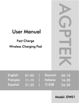 Comsol Wireless Charging Pad Manual de usuario