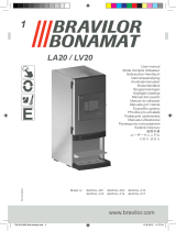 BRAVILOR BONAMAT Bolero Turbo LV20 Instrucciones de operación