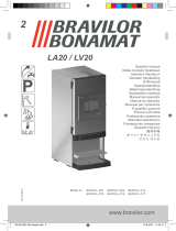 BRAVILOR BONAMAT Bolero Turbo LV20 Instrucciones de operación
