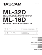 Tascam ML-16D El manual del propietario