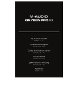 M-Audio OXYGEN PRO49 Guía de inicio rápido