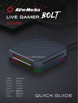 Avermedia Live Gamer Bolt (GC555) Manual de usuario