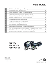 Festool PSBC 420 HPC 4,0 EBI-Plus Instrucciones de operación