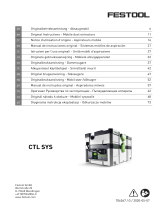 Festool CTL SYS Instrucciones de operación