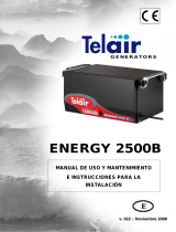 Telair Energy 2500 B Manual de usuario